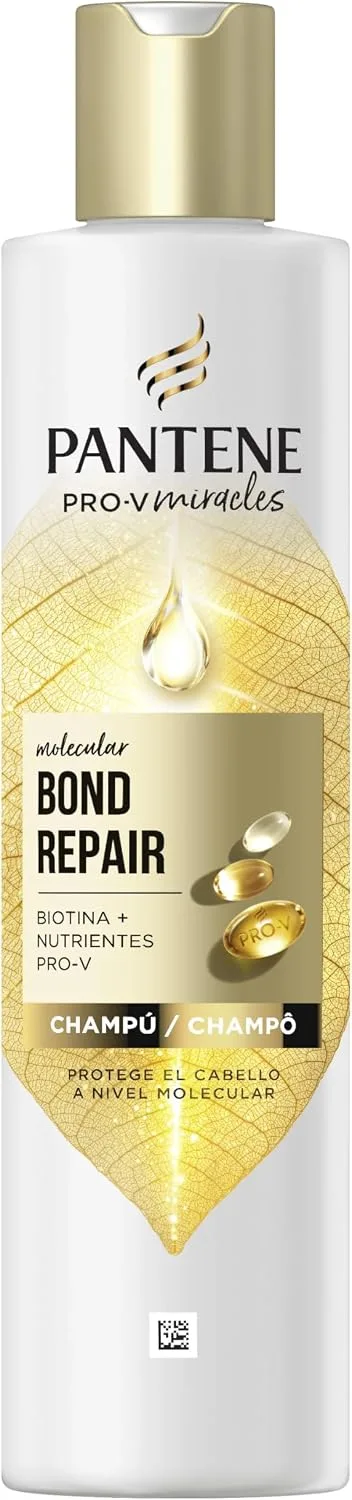Pantene ▫️ Pro-V Miracles Bond Repair - Champô para Cabelo Seco e Danificado, 250 ml
