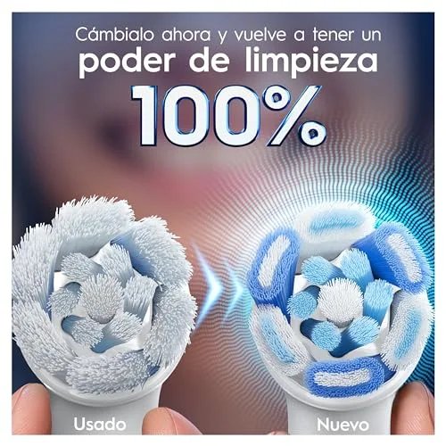 Oral-B ▫️ Recambios Originais iO Ultimate Clean, Brancos, Embalagem de 4 4
