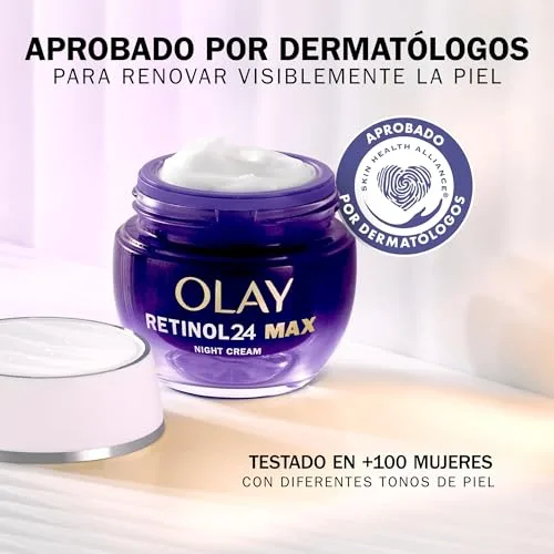 Olay ▫️ Retinol 24 MAX Creme Facial Noturno Hidratante Antirrugas, 50 ml 7