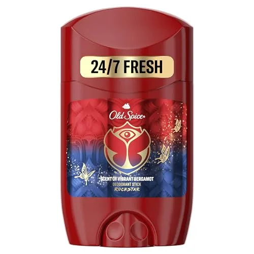 Old Spice ▫️ Rockstar Desodorizante em barra para homem sem alumínio, 6x50 ml 5