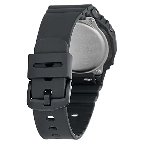 Casio ▫️ Relógio de quartzo unissexo, 46,00 mm, com mostrador analógico-digital preto e bracelete em resina preta GMA-S2100-1AER 3