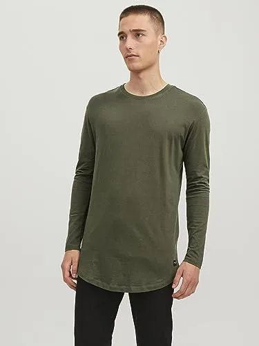 JACK & JONES ▫️ Camiseta lisa com gola redonda 2