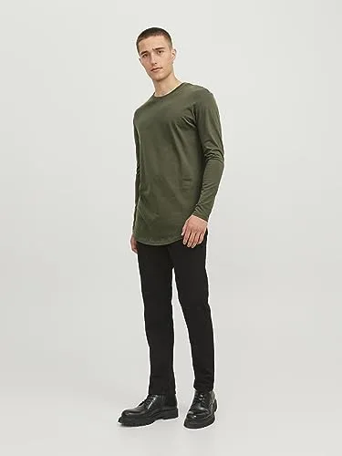 JACK & JONES ▫️ Camiseta lisa com gola redonda 4