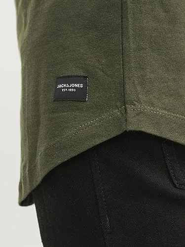 JACK & JONES ▫️ Camiseta lisa com gola redonda 6