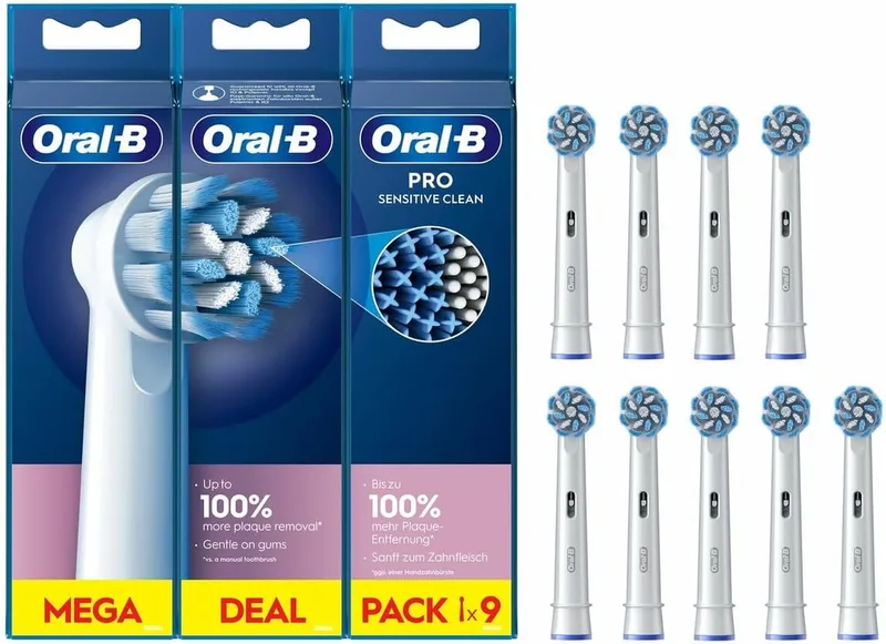 Oral-B ▫️ Cabeças de substituição EB60X-9FFS 9UD White