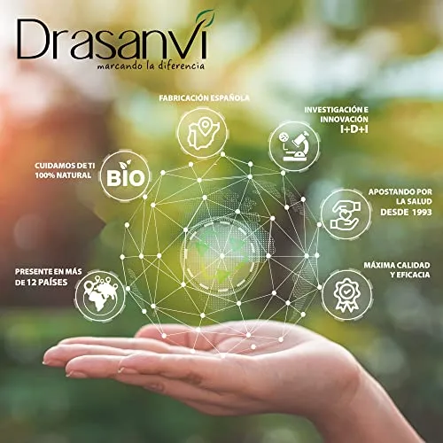 Drasanvi ▫️ Melatonina Bicapa de 1,9 mg com Triptofano, Passiflora e Valeriana | Dupla Ação | Ajuda a adormecer rapidamente e a alcançar um relaxamento natural | Embalagem de 60 comprimidos = 60 dias | Dupla ação com triptofano, passiflora e valeriana, ajuda a adormecer rapidamente e a relaxar 6