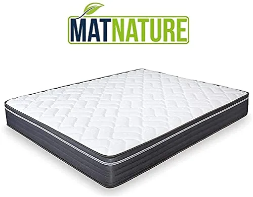 Matnature ▫️ MatFoam | Colchão Viscosoft Reversível | Firme e indeformável | Altura: 21 cm | Muito respirável e antibacteriano | Ótima termorregulação | Tecido antiderrapante (105 x 200 cm) 4