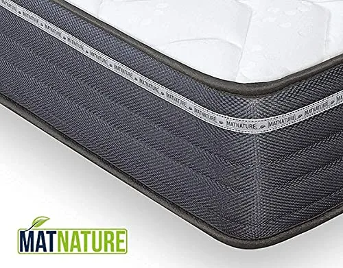 Matnature ▫️ MatFoam | Colchão Viscosoft Reversível | Firme e indeformável | Altura: 21 cm | Muito respirável e antibacteriano | Ótima termorregulação | Tecido antiderrapante (105 x 200 cm) 5