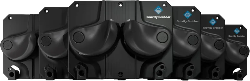 Gravity Grabber ▫️ Suporte de parede para esquis e pranchas de snowboard, arrumação segura e antiderrapante, compatível com qualquer esqui ou prancha, organizador de garagem resistente e cabide de equipamento