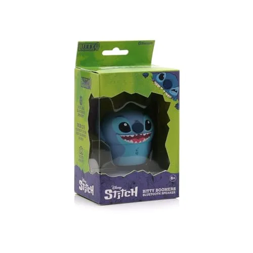 Bitty Boomers ▫️ Disney: Stitch - Mini altifalante Bluetooth 4