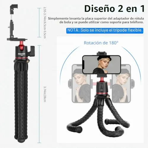 NEEWER ▫️ TP34 Tripé para Câmara com Controlo Remoto 3