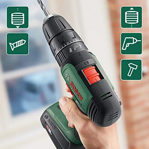 Bosch ▫️ Martelo perfurador a bateria UniversalImpact 18V (1 bateria, sistema de 18 V, em mala de transporte) – Edição Amazon 3