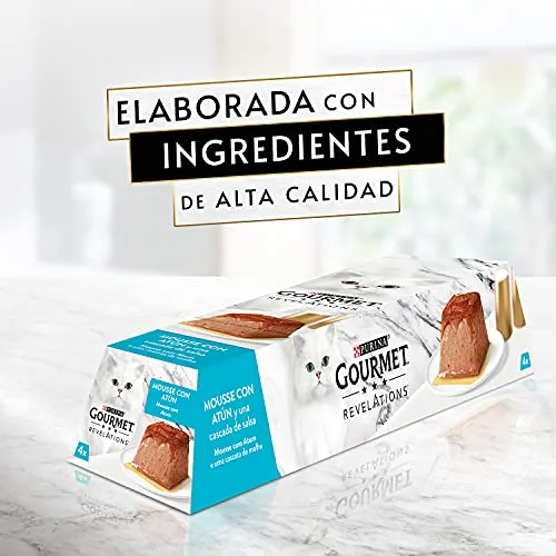Gourmet ▫️ Revelations Mousse com Molho de Atum – comida húmida para gatos, 24x57 g 4