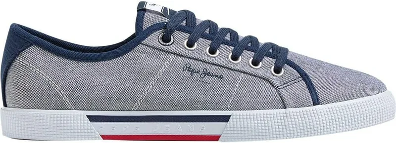 Pepe Jeans ▫️ Ténis Brady Chambray para homem