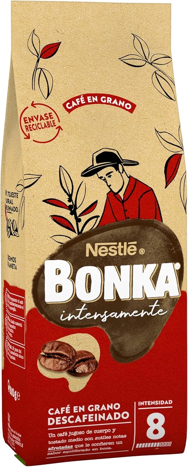 Bonka ▫️ Café descafeinado em grão 500 g