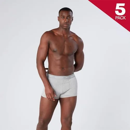 Reebok ▫️ Fato de banho Boyes para homem (pacote de 5) 4