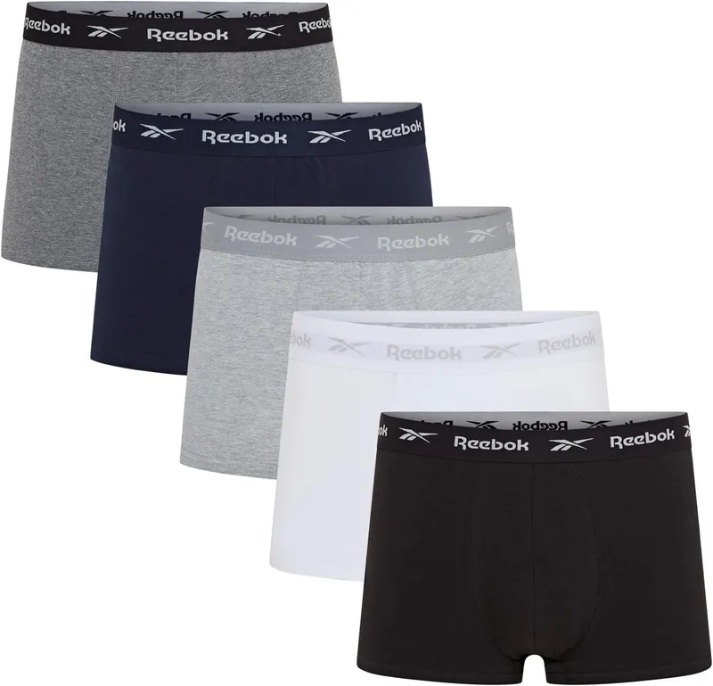 Reebok ▫️ Fato de banho Boyes para homem (pacote de 5)