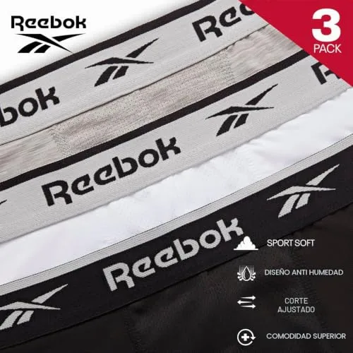 Reebok ▫️ Ainslie, Mala Desportiva para Homem, (Conjunto de 3) 5
