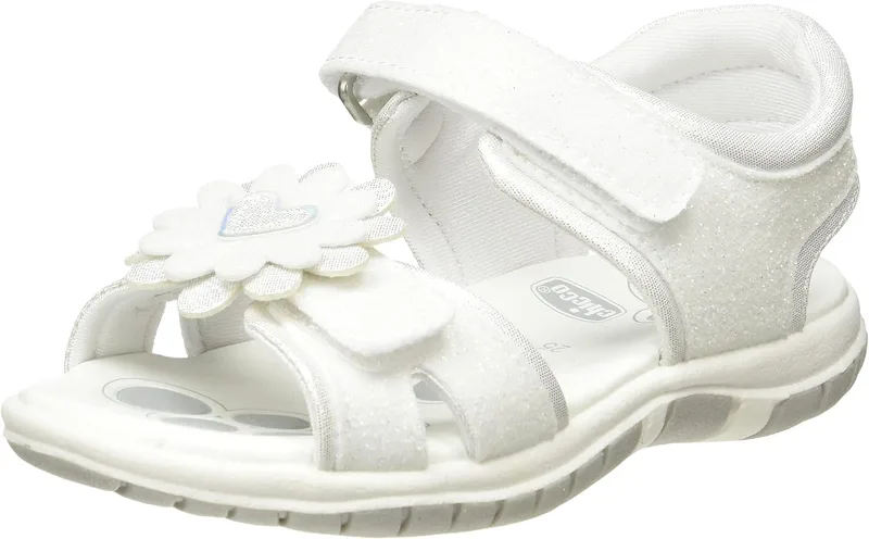Chicco ▫️ Sandálias para meninas, com fecho duplo, Sapatos para meninas, Concebidos em Itália