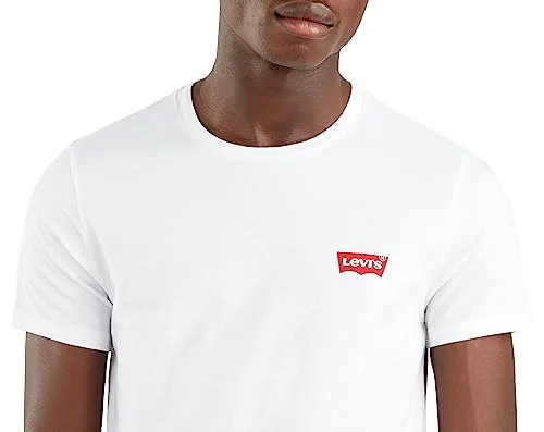 Levi's ▫️ Conjunto de 2 camisolas com gola redonda e estampado para homem 6
