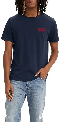 Levi's ▫️ Conjunto de 2 camisolas com gola redonda e estampado para homem 2