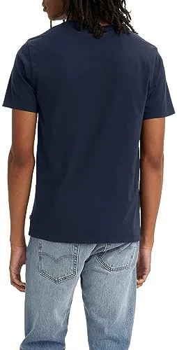 Levi's ▫️ Conjunto de 2 camisolas com gola redonda e estampado para homem 4