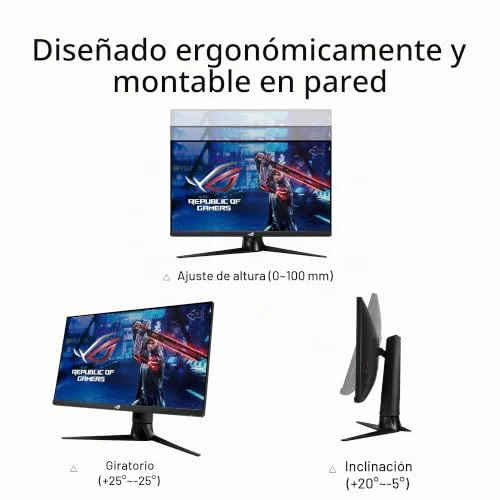 ASUS ▫️ DSC ROG Strix XG27UQR - Monitor para jogos de 27 polegadas, 4K (3840 x 2160), 144 Hz, DSC, Display HDR 400, DCI-P3 90%, Adaptive Sync 5