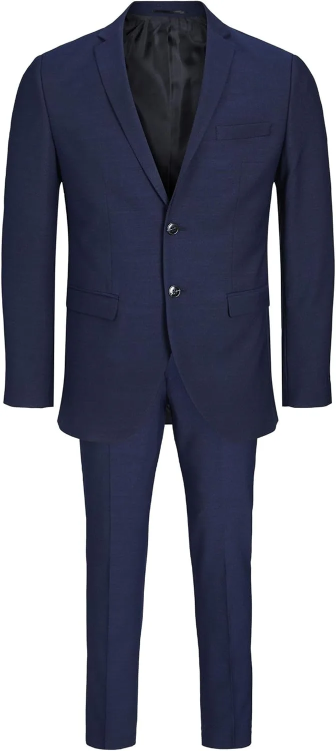 JACK & JONES ▫️ Blazer com um só peito e calças à medida JPRSOLARIS Fato super slim fit