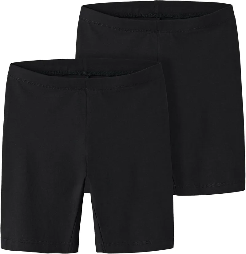 NAME IT ▫️ Nkfvivian 2p Leggings Curtas Lisas Noos Calções para Meninas