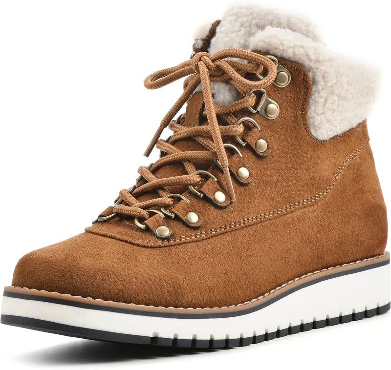 WHITE MOUNTAIN ▫️ Botas curtas e aconchegantes até ao tornozelo - Mulher