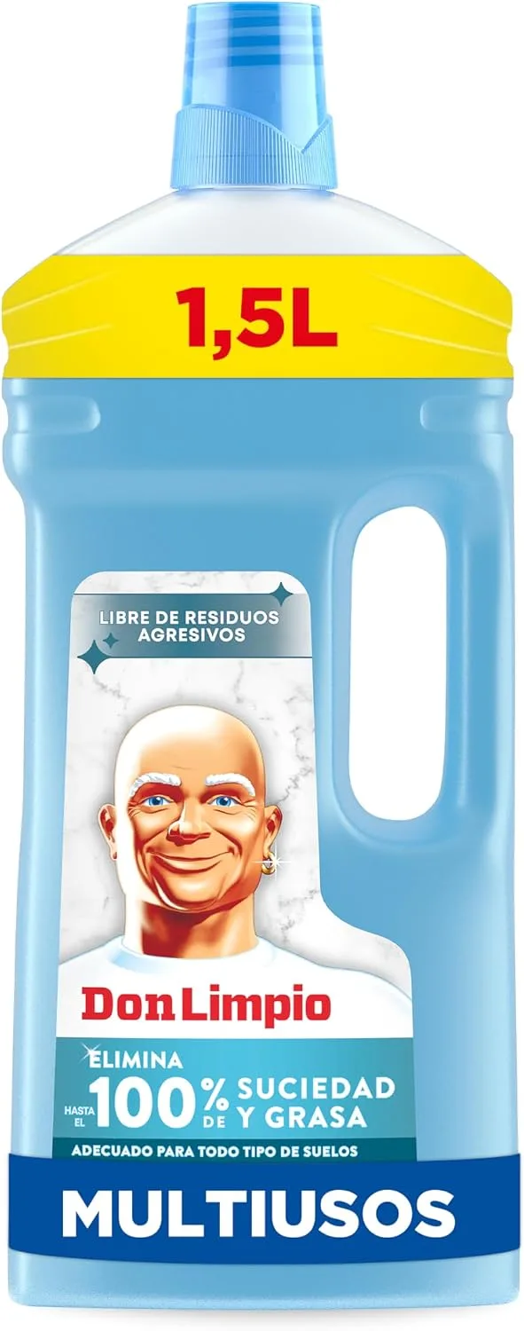 DON LIMPIO ▫️ Detergente para Limpeza de Pisos e Superfícies Delicadas 1,5 l