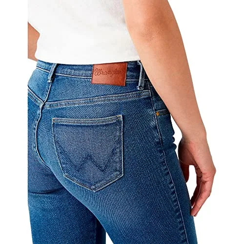 Wrangler ▫️ Slim, Calças de ganga para mulher 6
