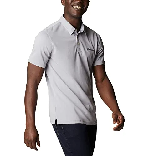 Columbia ▫️ Polo Nelson Point, Polo de manga curta para homem 5