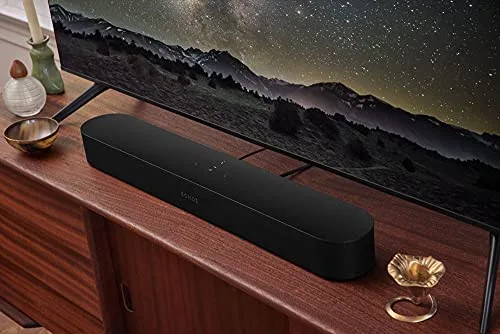 Sonos ▫️ Barra de som Beam (2.ª geração) compacta com Dolby Atmos e controlo por voz - Preto 5