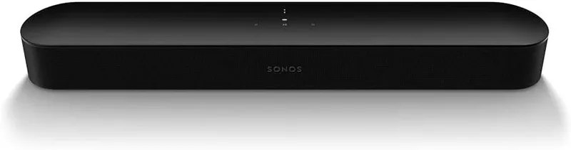 Sonos ▫️ Barra de som Beam (2.ª geração) compacta com Dolby Atmos e controlo por voz - Preto