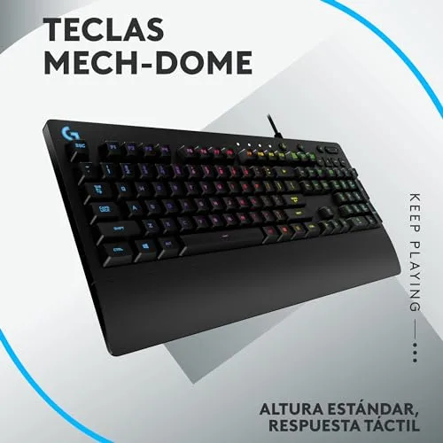 Logitech G ▫️ G502 HERO – Rato com fio e G213, teclado RGB para jogos, botões programáveis, pesos ajustáveis, teclado retroiluminado ajustável, para PC/portáteis, disposição QWERTY ES, preto 5