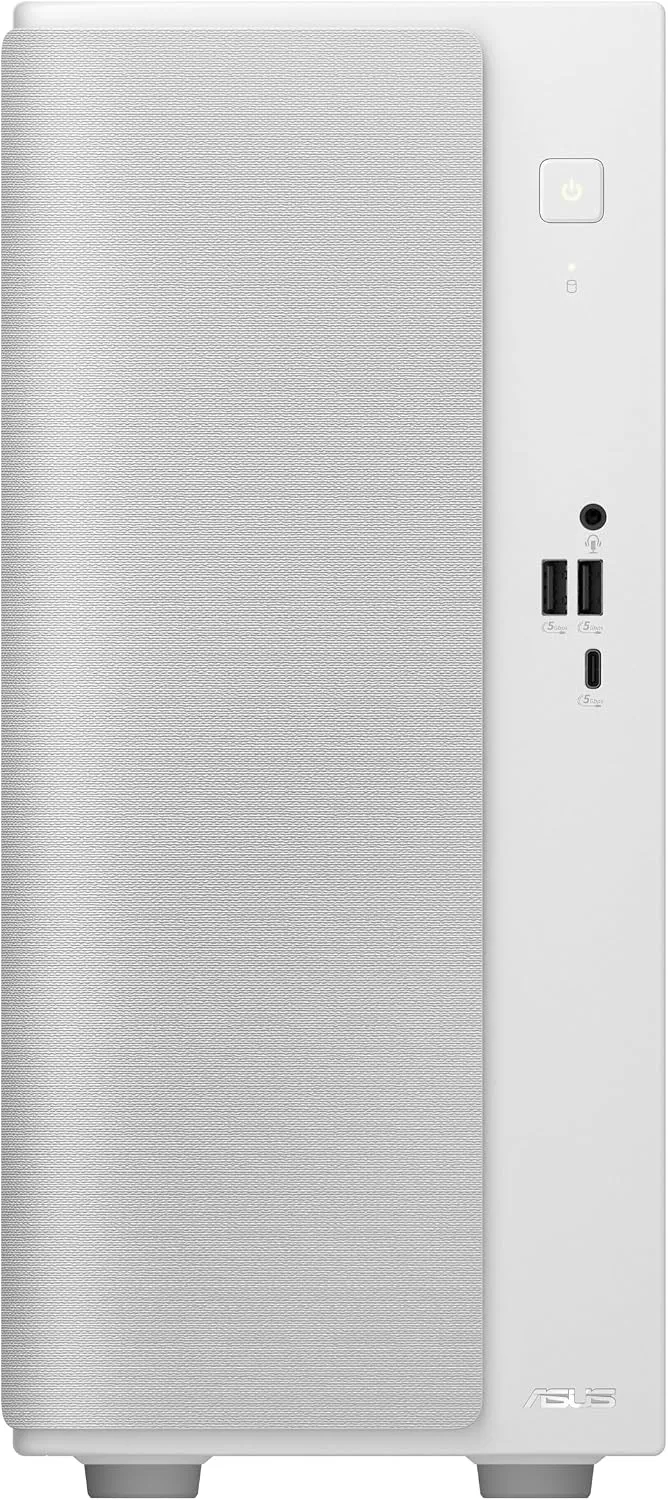 ASUS ▫️ V500 Mini Tower V501MV-05210H142W - Computador de secretária (Intel Core 5 210H, 16 GB de RAM, SSD de 512 GB, placa gráfica, Windows 11 Home) Branco