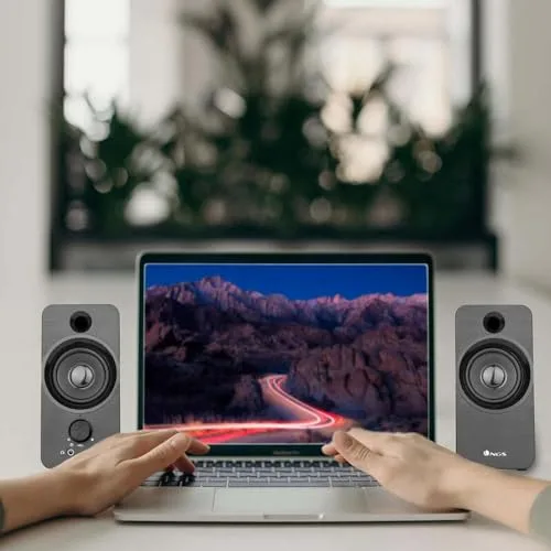 NGS ▫️ SB350, Altifalante para PC de 12 W com ligação USB, cor preta 2