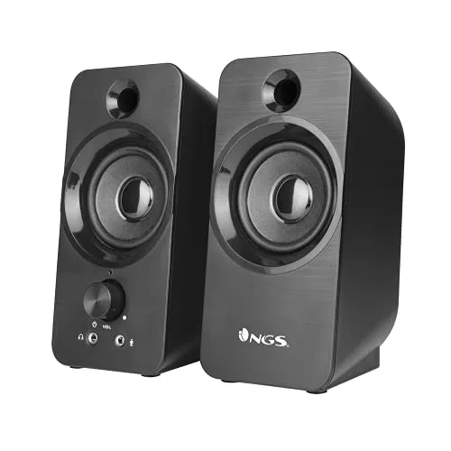 NGS ▫️ SB350, Altifalante para PC de 12 W com ligação USB, cor preta 3