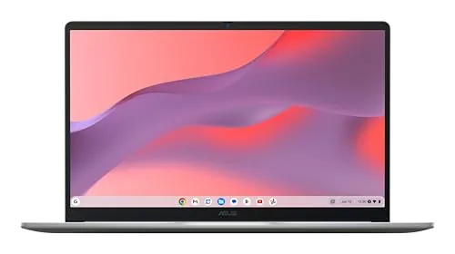 ASUS ▫️ Portátil Chromebook CM1505 de 15,6" com Full HD (MediaTek Kompanio 540, 4 GB de RAM, 128 GB de eMMC, ChromeOS) + Rato e capa + 3 meses de Google AI Pro, YouTube Premium Lite e 5 TB 3