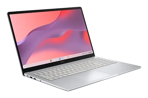 ASUS ▫️ Portátil Chromebook CM1505 de 15,6" com Full HD (MediaTek Kompanio 540, 4 GB de RAM, 128 GB de eMMC, ChromeOS) + Rato e capa + 3 meses de Google AI Pro, YouTube Premium Lite e 5 TB 4