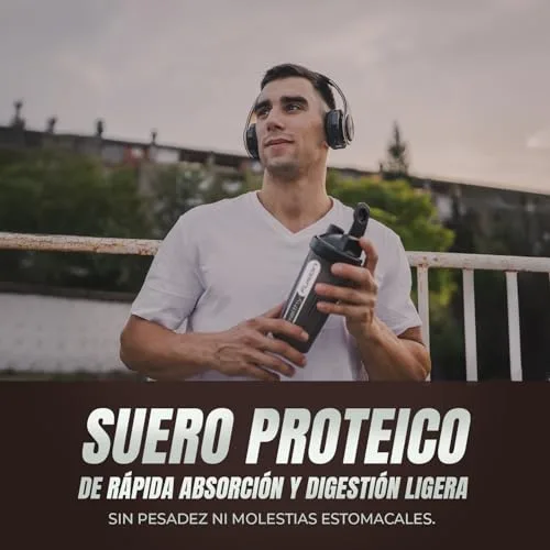 Healthy FUSION ▫️ Whey Protein | Proteína pura com colagénio, magnésio e vitamina B6 | 43 g de proteína + 9 g de BCAA | Melhora os teus treinos, aumenta a massa muscular e fortalece as articulações | 1 kg 4