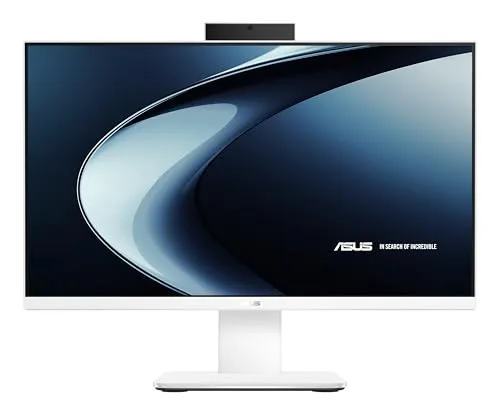 ASUS ▫️ V400 AiO V440VAK-WPC3390 - Computador de secretária «tudo-em-um» de 23,8" Full HD (Intel Core 5 210H, 16 GB de RAM, SSD de 512 GB, placa gráfica, sem sistema operativo) Branco - Teclado QWERTY espanhol 2