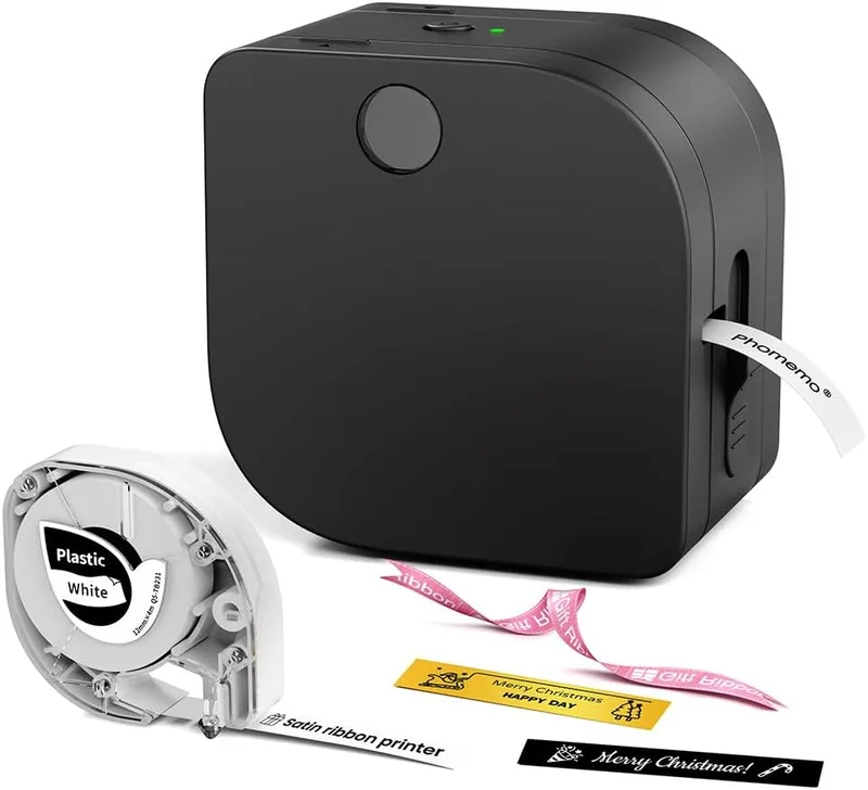 Phomemo ▫️ P12 Etiquetadora: Impressora Bluetooth para Roupa e Escola