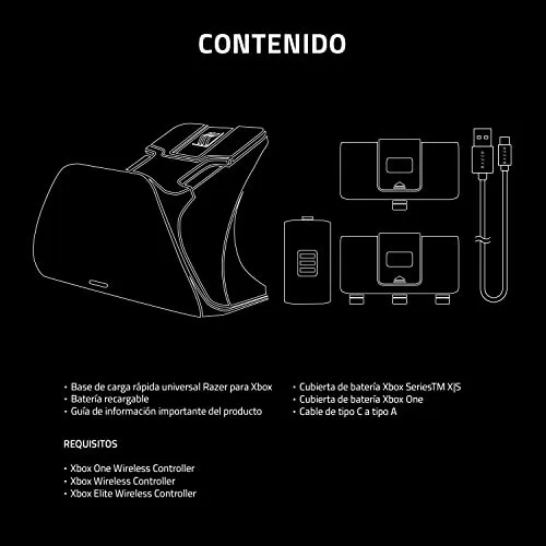 Razer ▫️ Universal Quick Charging Stand (Pulse Red) - Suporte de carregamento rápido para comandos Xbox (carregamento rápido, compatibilidade universal com comandos novos e antigos) Vermelho 4
