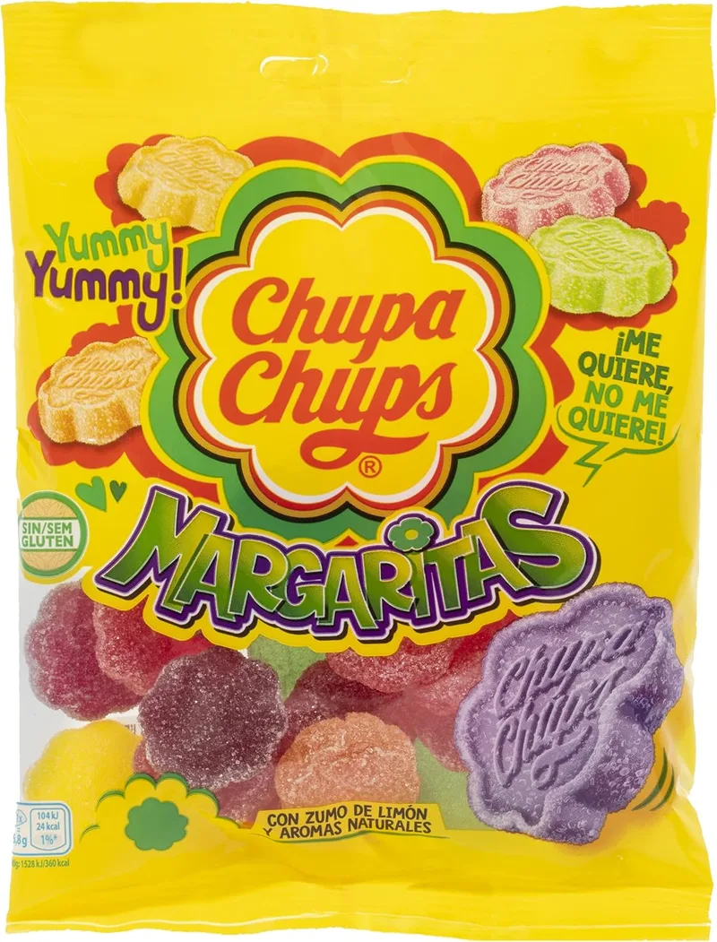 Chupa Chups ▫️ Margarita Gummies Sabores Sortidos, 150g
