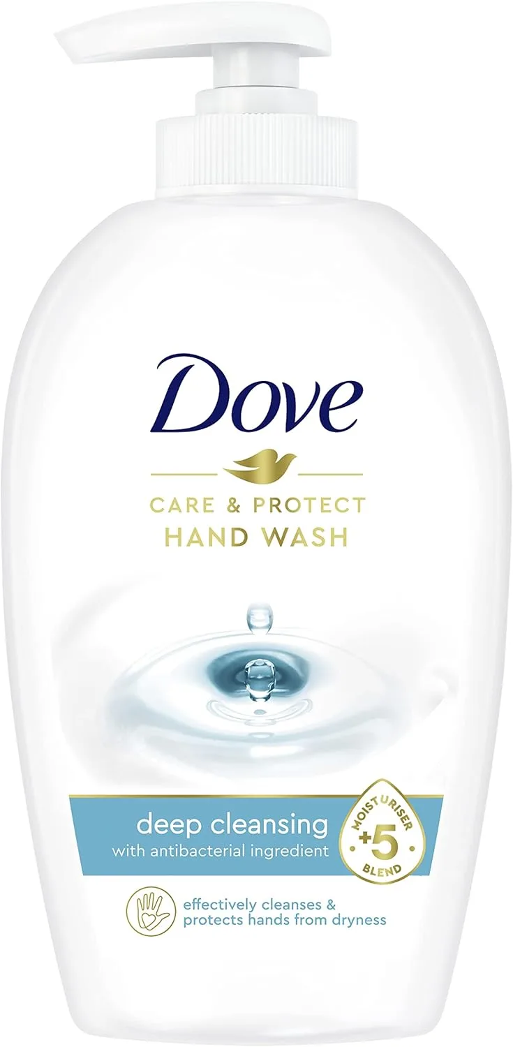 Dove ▫️ Care & Protect Lavagem das Mãos com Dispensador 250ml