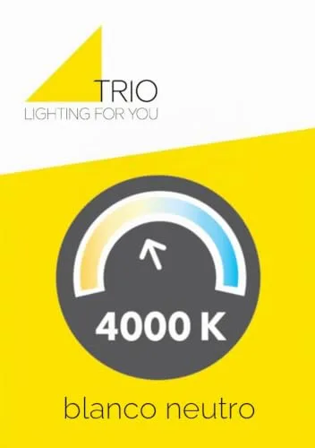 TRIO ▫️ Candeeiro suspenso, Salinas, incl. 1 x LED, SMD, 34,0 Watt, 4000 K, 4400 Lm. Corpo: metal, tapete branco; A: 110,0 cm, L: 40,0 cm, A: 150,0 cm; Regulável através de interruptor; IP20; 4000 K; 5