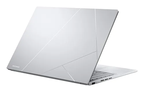 ASUS ▫️ Zenbook 14 OLED UX3405CA-QD1481W - Portátil de 14" WUXGA (Intel Core Ultra 7 255H, 16 GB de RAM, SSD de 512 GB, ARC 140T, Windows 11 Home) Prateado Nebuloso - Teclado QWERTY espanhol 5