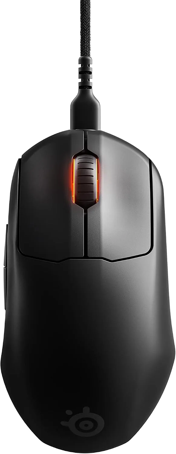 SteelSeries ▫️ Prime Mini - Rato USB para jogos Esports Performance - Interruptores óticos magnéticos - Design Mini